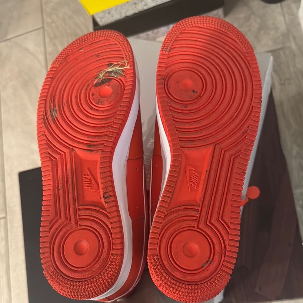 Nike orange AF1 - Picture 4 of 4